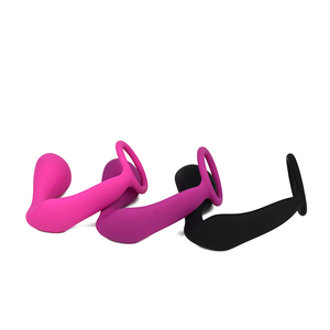 Sıcak satış silikon seks oyuncakları erkek vibratör büyütme gecikme boşalma titreşimli halka erkekler için Anal horoz halka - Product Image 6