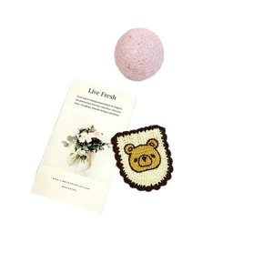 Accessoire de bricolage pour vêtements : Patch en tissu toile brodé à motif floral, en <span class=keywords><strong>maille</strong></span> filet, à capuche, cousu à <span class=keywords><strong>la</strong></span> main, de type poche, pour enfants, pour pulls - Product Image 5