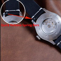 Saphir revêtement antireflet classique hommes montres de plongée en acier inoxydable cadran lumineux complet montre pilote mécanique automatique
