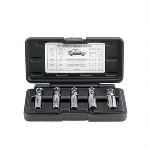 ชุดซ็อกเก็ตหัวเทียน 1/4 ดร.โกลว์ 5 ชิ้น สำหรับเครื่องมือซ่อมเครื่องยนต์ดีเซล - Product Image 2