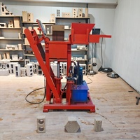 Machine à fabriquer des briques en argile hydrauliques autobloquantes, robustes, écologiques et économes en énergie, best-seller en Haïti