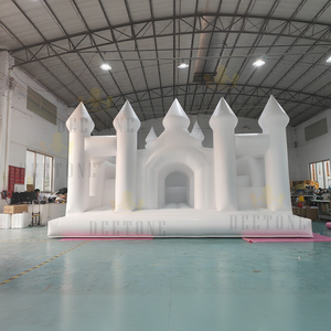 Salida de fábrica <span class=keywords><strong>Castillo</strong></span> inflable Casa de rebote Doble tobogán Blanco <span class=keywords><strong>Castillo</strong></span> de salto inflable Boda <span class=keywords><strong>Castillo</strong></span> <span class=keywords><strong>hinchable</strong></span> para la venta - Product Image 2