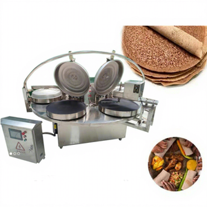 Machine à crêpes électriques automatiques éthiopiennes, machine à <span class=keywords><strong>pain</strong></span> plat en <span class=keywords><strong>teff</strong></span>, machine à injera éthiopienne continue, restaurant - Product Image 1