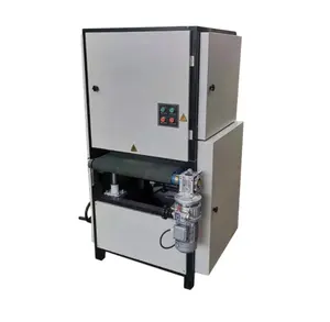 stainless steel metal aluminum sheet plate panel polishing grinding derusting machine / abrasive belt flat polishing machine