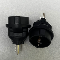 Adaptateur USA 3 broches vers prise femelle Shuko européenne