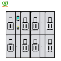 Casier de Rangement Intelligent Yinlong pour Bagages avec Paiement en Espèces et Paiement Nayax, Code de Scannage Intelligent, Service Libre pour le Rangement des Bagages