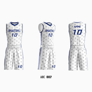 Vêtements de sport de basketball imprimés, respirants, à séchage rapide, 100% polyester, sans manches - Product Image 1