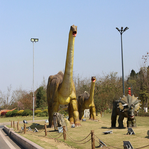 Los niños parque de tamaño <span class=keywords><strong>real</strong></span> <span class=keywords><strong>dilophosaurus</strong></span> dinosaurio modelo - Product Image 5