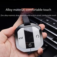 Étui de protection pour clé de voiture en alliage - Durable 2025 pour Jetour T1 - Housse de protection pour clé accessoire