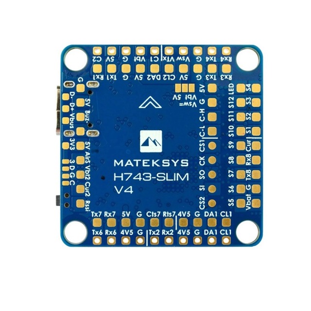 Mateksys H743 SLIM V4 Flight Controller Built-in ICM42688P for RC Multirotor FPV Racing Drone Long Range
