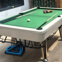 Table de billard de luxe d'intérieur 9 pieds en ardoise, prix de gros, occasion, en vente, Fournisseur Autriche