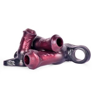 NNSX Funda Reutilizable para Pene, Extensor de Glándulas, Anillo para Retrasar la Eyaculación, Juguetes Sexuales de Silicona para Hombres y Parejas - Product Image 1