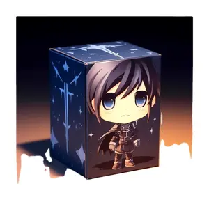 Surprise animation country tide hand do blind box empty box custom lucky doll stall toy packaging box