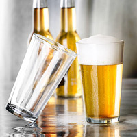 Verre à bière personnalisé en gros de 450 ml (16 oz) pour pub