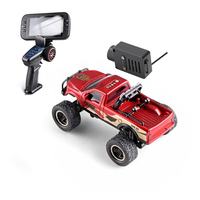 Voiture RC miniature Wltoys 6407 1:64 FPV entièrement proportionnée avec écran d'affichage de la caméra, 2.4G, voiture de course à dérive haute vitesse, jouets pour adultes, cadeaux