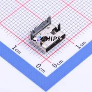 GT-USB-7010D USB Connector SMD Connector ( Connector Type: Type-C )( Protocol Standard: USB 2.0 )( Gender: Female ) - Product Image 1