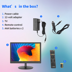 Feihe-Mini TV LED portátil de 17 pulgadas, ATSC, DVB-T2, ISDB-T, Digital - Product Image 3