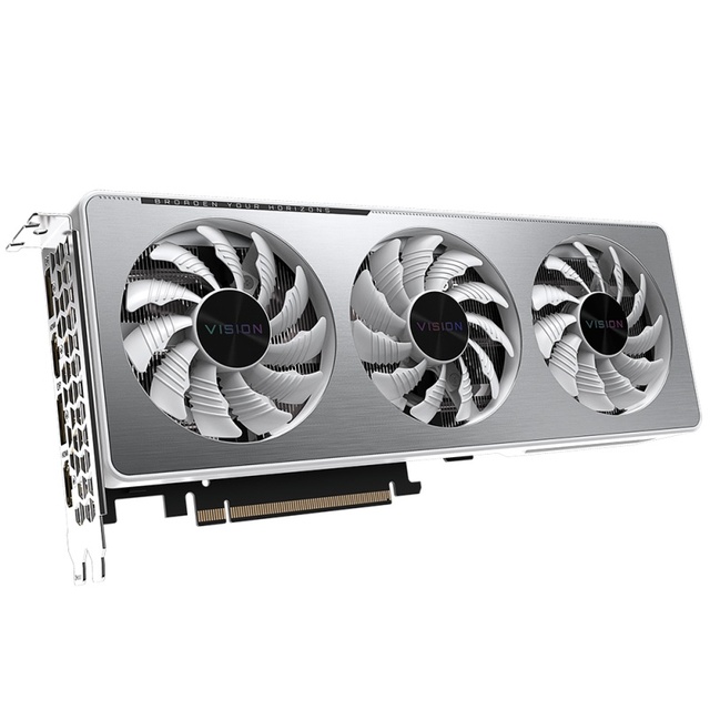 New Good Quality GeForce RTX 3060 Vision 12GB GDDR6 PCI Express Desktop GPU with Fan Cooling 8-pin Power 220W TDP