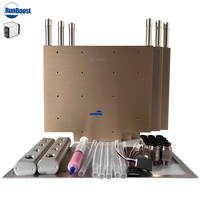 Radiateur en aluminium refroidi par eau de haute qualité, plaque de refroidissement liquide, connecteurs 8MM/10MM pour boîtier d'ordinateur, système de refroidissement CPU F-S19