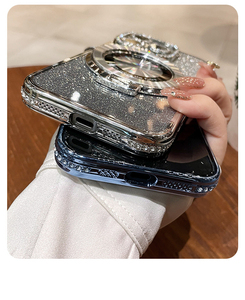 Borse e custodie per telefono cellulare per <span class=keywords><strong>iPhone</strong></span> 16 accessori, celulares gradiente cavalletto custodia magnetica celulares per <span class=keywords><strong>iPhone</strong></span> 15 14
