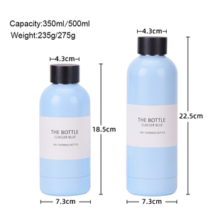 Bouteille d'eau isotherme en acier inoxydable à double paroi, gourde portable pour café, avec logo personnalisé, vente en gros - Product Image 4