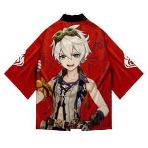 Disfraz de <span class=keywords><strong>Cosplay</strong></span> <span class=keywords><strong>Barato</strong></span> de Klee, Zhong Li, Ke Qing, Paimon, Xiao, Impresión 3D, Haori, Ropa de Dibujos Animados, Kimono, Capa, Vestidos de Poliéster Unisex - Product Image 2