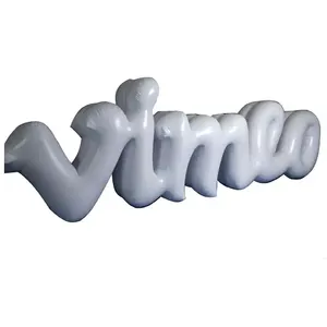 Factory Air sculpture letters large 3D event sign letters form Singar inflatables