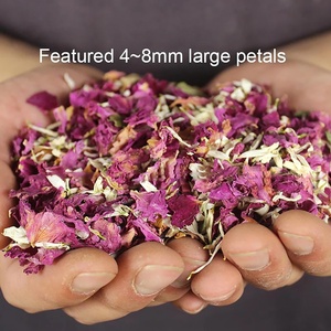 Eloman fiore secco petalo Pop decorazione per feste biodegradabile floreale addio al nubilato compleanno 100% naturale matrimonio rosa coriandoli - Product Image 5