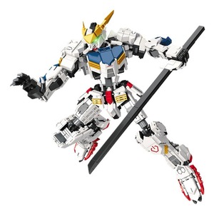 Rompecabezas de Robot Mecha Barbatos Transformable - Juguete de Plástico Compatible para Armar, para Niños - Product Image 5