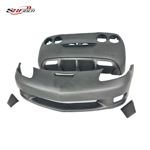 Kit carrosserie en fibre de verre <span class=keywords><strong>Corvette</strong></span> C6, pour Chevrolet <span class=keywords><strong>Corvette</strong></span> C6 2006-2013, pare-chocs avant et arrière - Product Image 1