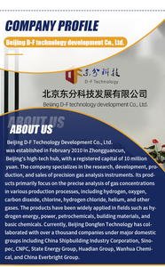 Độ phân giải cao gir250 Dual Range Detector oxy carbon dioxide gas analysers với vận chuyển phòng thí nghiệm phong cách trường hợp - Product Image 3