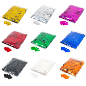 <span class=keywords><strong>Confettis</strong></span> métalliques arc-en-ciel 50x20mm 1kg - Product Image 5