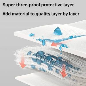 Tissu mural moderne pour salon, chambre et divertissement domestique, multicolore, texturé, imperméable, insonorisant et résistant à l'usure - Product Image 3