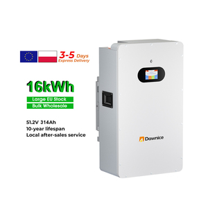 Batería Solar de Piso Dawnice DE POL STOCK, Batería de Litio de 100Ah 200Ah 300Ah 400Ah 48V LiFePO4 para Almacenamiento de Energía en el Hogar - Product Image 1