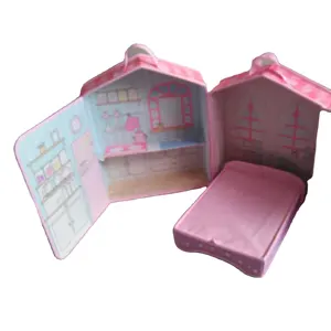 Garde-robe de <span class=keywords><strong>poupée</strong></span> américaine de 18 pouces avec accessoires de vêtements pour maisons de poupées - Product Image 1