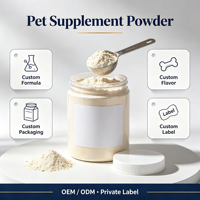 Ongemerkt Hoog Eiwitgehalte Honden Ademverfrisser Tandplak Reinigingspoeder 150g Pot 3 Jaar Houdbaarheid OEM Private Label