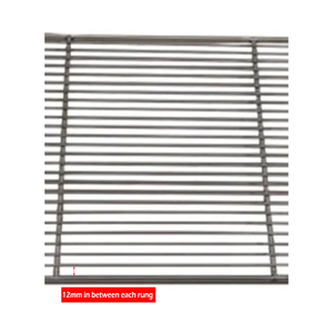 <span class=keywords><strong>Barbecue</strong></span> au charbon de bois en acier inoxydable 304 robuste <span class=keywords><strong>avec</strong></span> deux poignées - 860x400 mm - Product Image 3