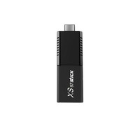 Venta al por mayor Customazible Xs97 Stick Tv Stick 4K Iptv Dispositivo Smart Tv Stick con Wi-fi 5 Bt Voice Remote