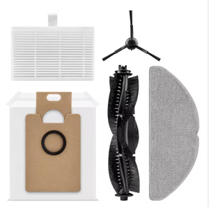 Kit de Repuesto para Aspiradora Robótica <span class=keywords><strong>Tapo</strong></span> RV30/RV20, Cepillo Giratorio Principal, Filtro HEPA, Bolsa para Polvo, Paño de Limpieza, Accesorios USB - Product Image 1