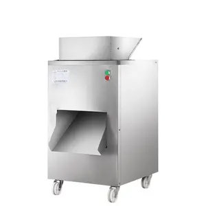 Máquina cortadora de carne de acero inoxidable, máquina Industrial para hacer carne congelada a buen precio, para restaurante
