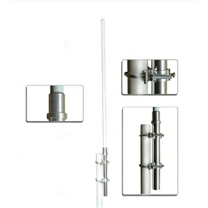 เสาอากาศเรือเดินสมุทรแบบโครเมียม 2.4 เมตร 156-163MHz VHF - Product Image 2