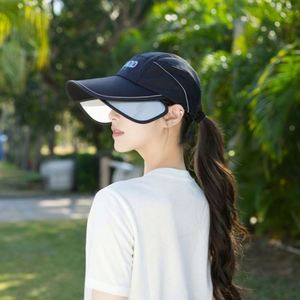 Wholesale Custom Summer <b>Sun</b> <b>Shade</b> Baseball Cap Side <b>Shade</b> Golf Running Cap 100% Cotton Image 3D Embroidery Silver Copper Buckle - Product Image 2