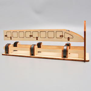 Tech Little Creation Tren <span class=keywords><strong>de</strong></span> Levitación Magnética <span class=keywords><strong>de</strong></span> Madera STEAM Kit <span class=keywords><strong>de</strong></span> Experimentos Científicos para Bebés Materiales <span class=keywords><strong>de</strong></span> Manualidades DIY Venta al por Mayor - Product Image 4