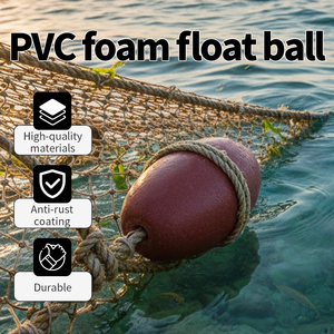 SF-20 PVC 어망 플로트 부력 높은 밀도의 어망 플로트 - Product Image 1