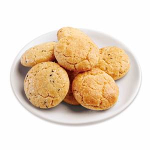 Tùy chỉnh bao bì màu xanh tin hạnh nhân mè đồ ăn nhẹ kiều mạch <span class=keywords><strong>Cracker</strong></span> tự nhiên căng phồng lúa mì thins mặn hương vị bánh quy giòn Quà Tặng - Product Image 1