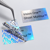 Autocollant holographique personnalisé étanche VOID anti-contrefaçon, étiquette de garantie de sécurité pour emballage de boîtes en papier