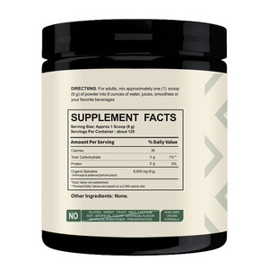 オーガニックプレミアム栄養タンパク質サプリメント天然バルクグリーンマイクロアルジクロラスピルリナエキスパウダー - Product Image 2