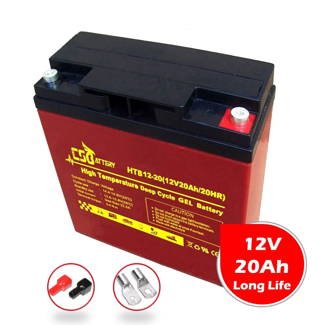 Batteria al GEL per csbbattery 12 v20ah Bateria deep cycle per Scooter elettrico/Golf Trolley/Vs: Leoch/Ritar China producer ADB