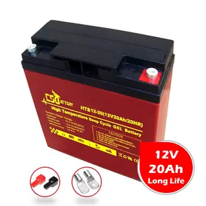 CSBattery 12V20Ah Bateria deep cycle GEL Battery for Electric-Scooter/Golf-Trolley/Vs: Leoch/Ritar China manufacturer ADB