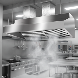<span class=keywords><strong>Cappa</strong></span> <span class=keywords><strong>di</strong></span> Ventilazione per Cucina Commerciale in Acciaio Inox, Sistema ad Alta Efficienza per la Rimozione dei Fumi per <span class=keywords><strong>Cappa</strong></span> da Ristorante - Product Image 1